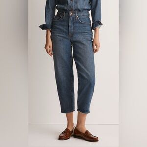 Madewell Balloon Jeans in Ellisboro Wash